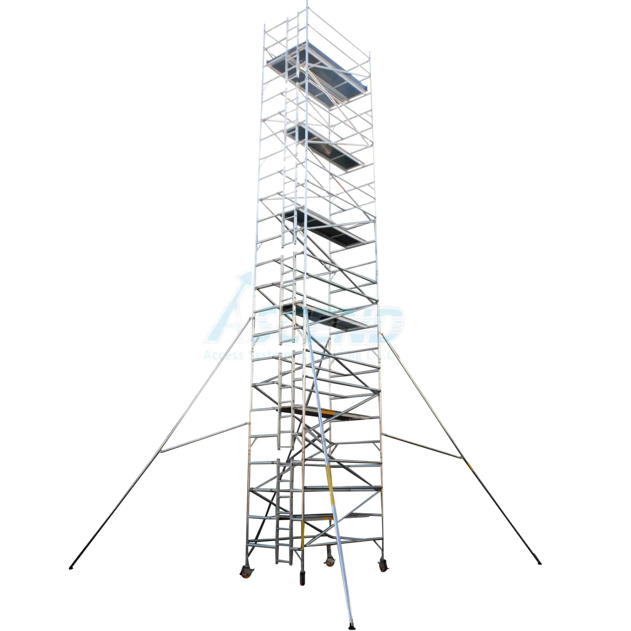 Aluminum Tower – Double Width (140 cm x 255 cm) – Platform 11.5 m