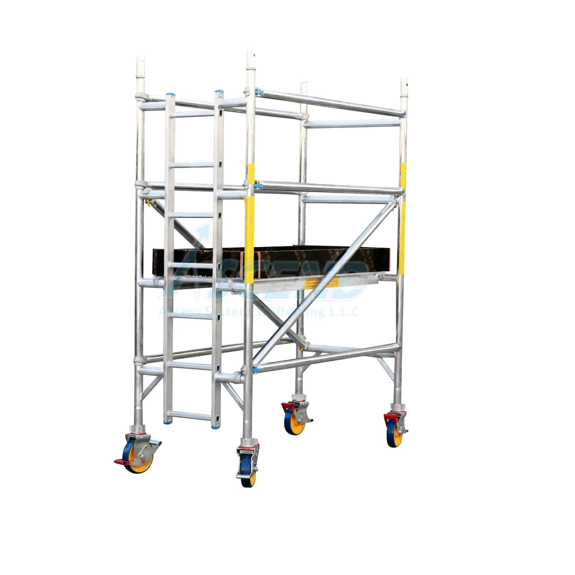 Aluminum Tower – Single Width (80 cm x 178 cm) Platform 1.0 m
