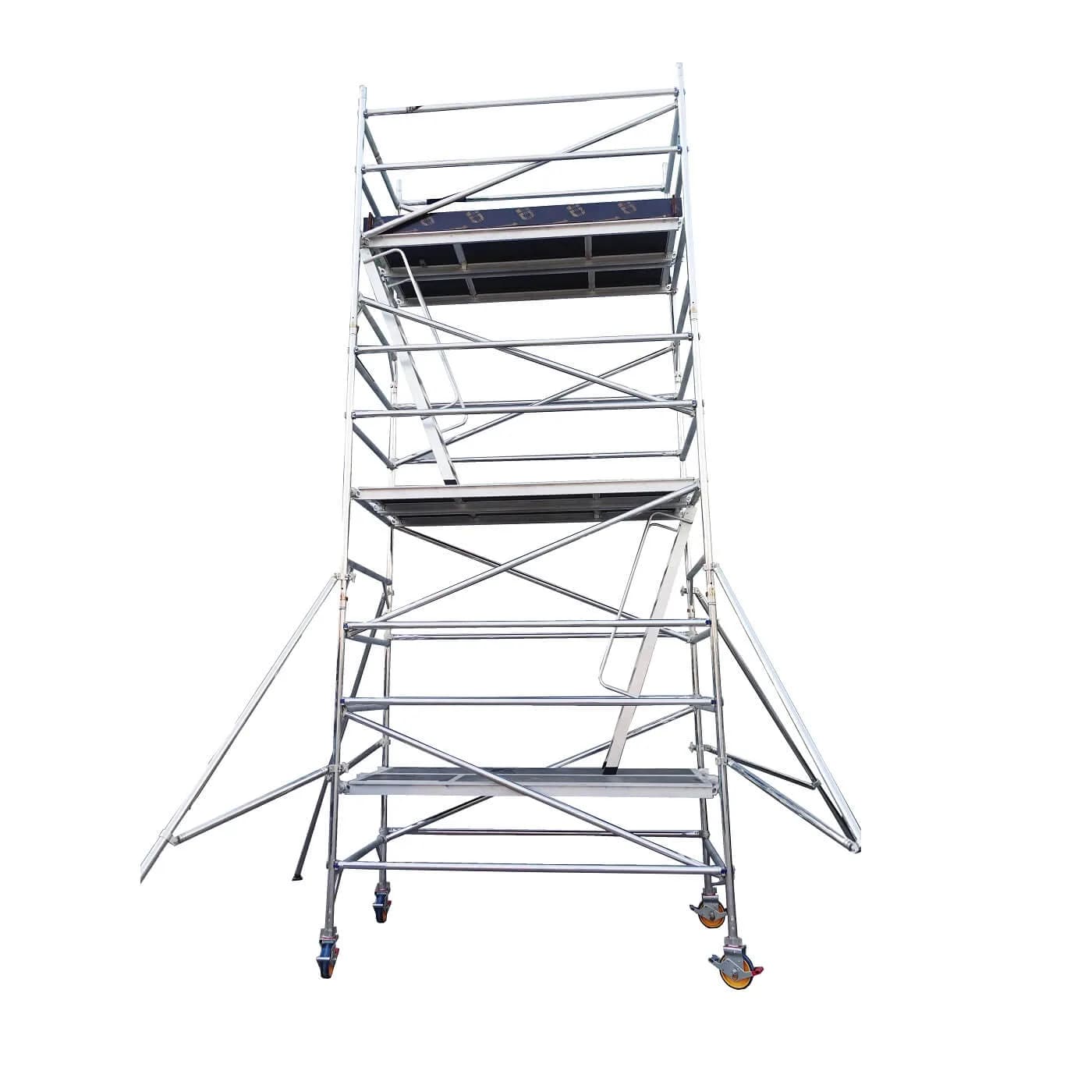 Double Width (140 cm x 255 cm) Inclined Ladder – Platform 11.0 m