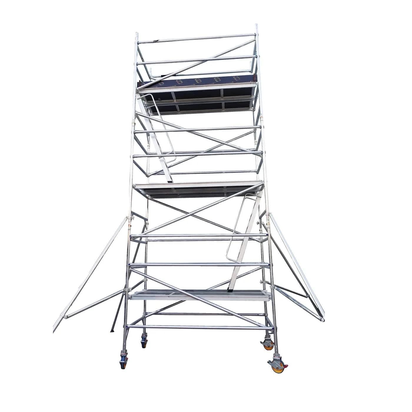 Double Width (140 cm x 255 cm) Inclined Ladder – Platform 8.0 m