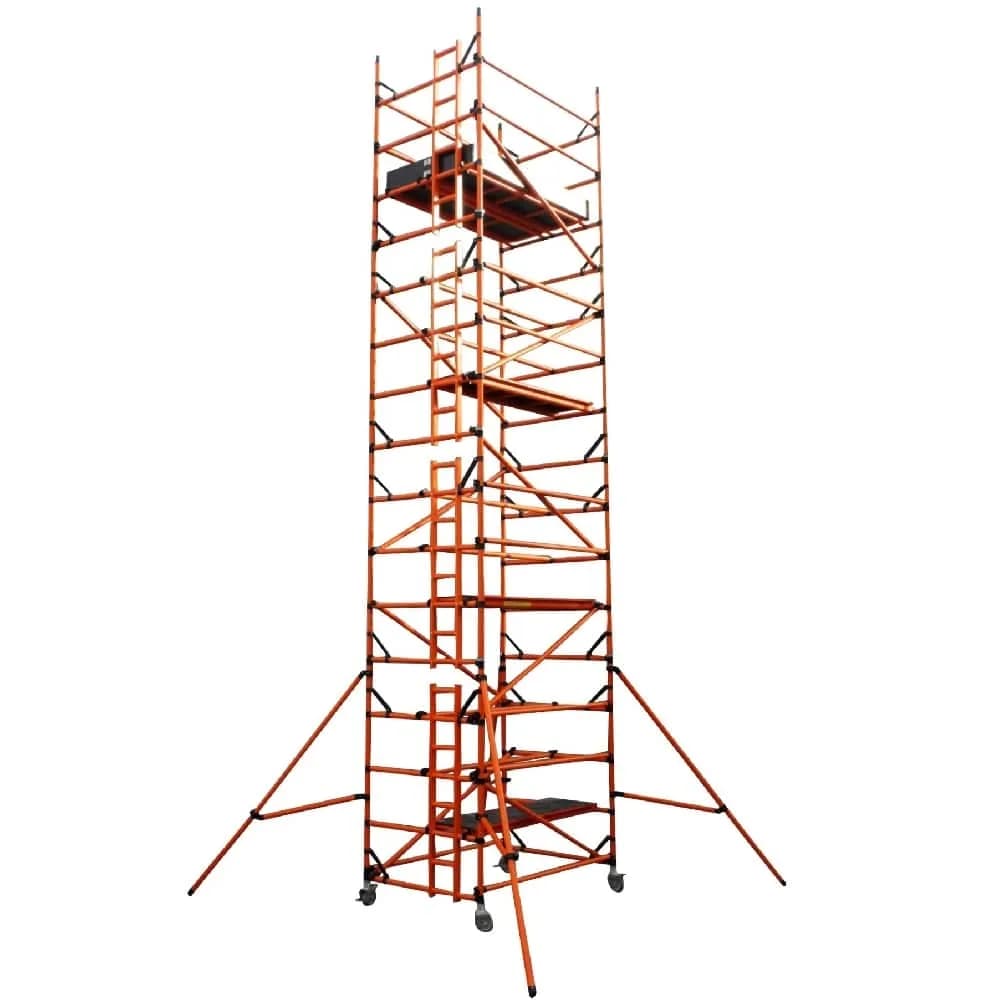 Fiberglass Tower – Double Width (141 cm x 210 cm) – Platform 4.5 m