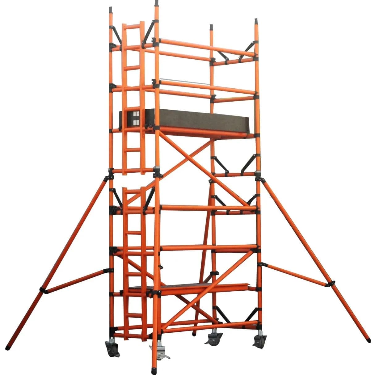 Fiberglass Tower – Narrow Width (80 cm x 210 cm) – Platform 3.0 m