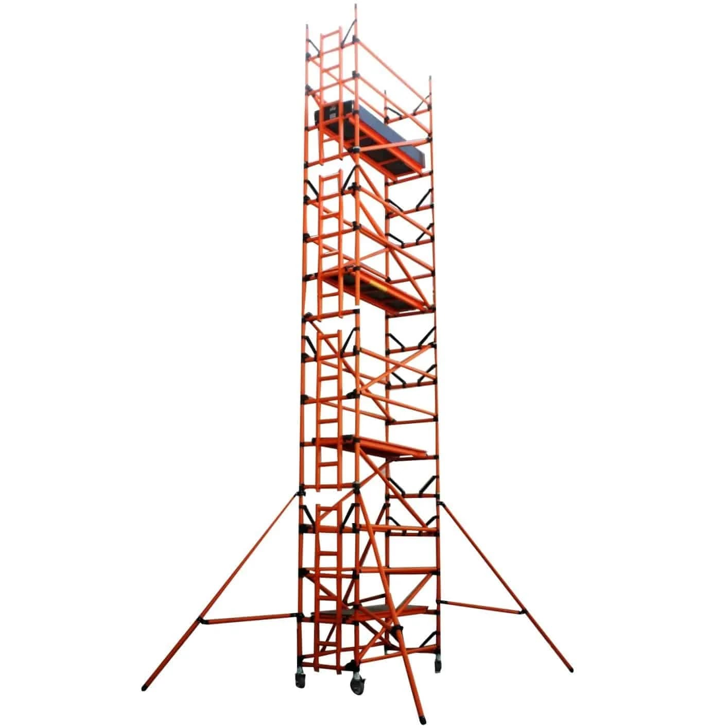 Fiberglass Tower – Narrow Width (80 cm x 210 cm) – Platform 9.0 m