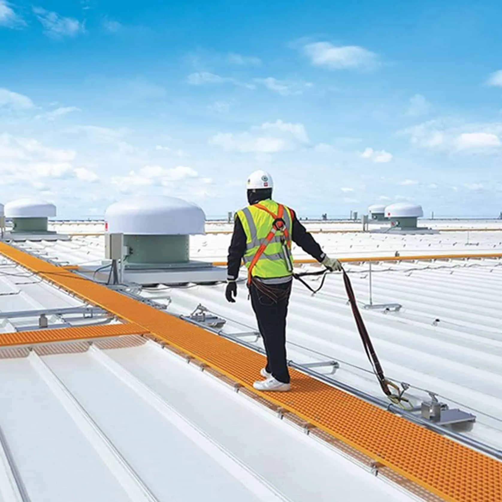 FRP ROOFTOP WALKWAY